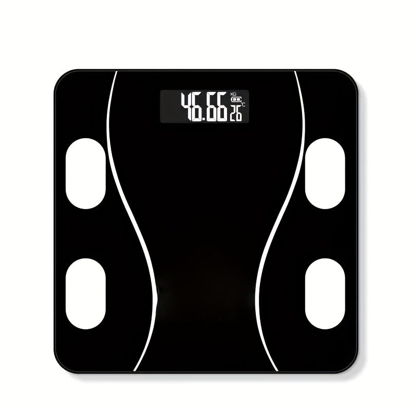 1 Electronic Bathroom Scale, Home Use, 396-pound Digital Scale