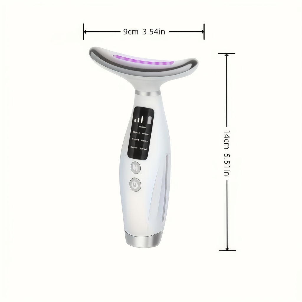 7-Mode Electric Beauty Device - LED Digital Display, Effective Relaxation and Facial Care