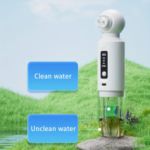 6-Head Blackhead Vacuum Extractor, USB Rechargeable Mini Pore Cleaner