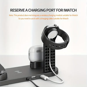 Fast Wireless Charger Station Dock Wireless Charging Stand