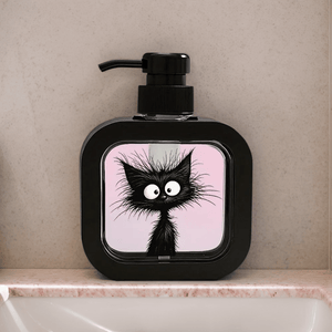 Cat-Shaped Soap Dispenser with Pump
