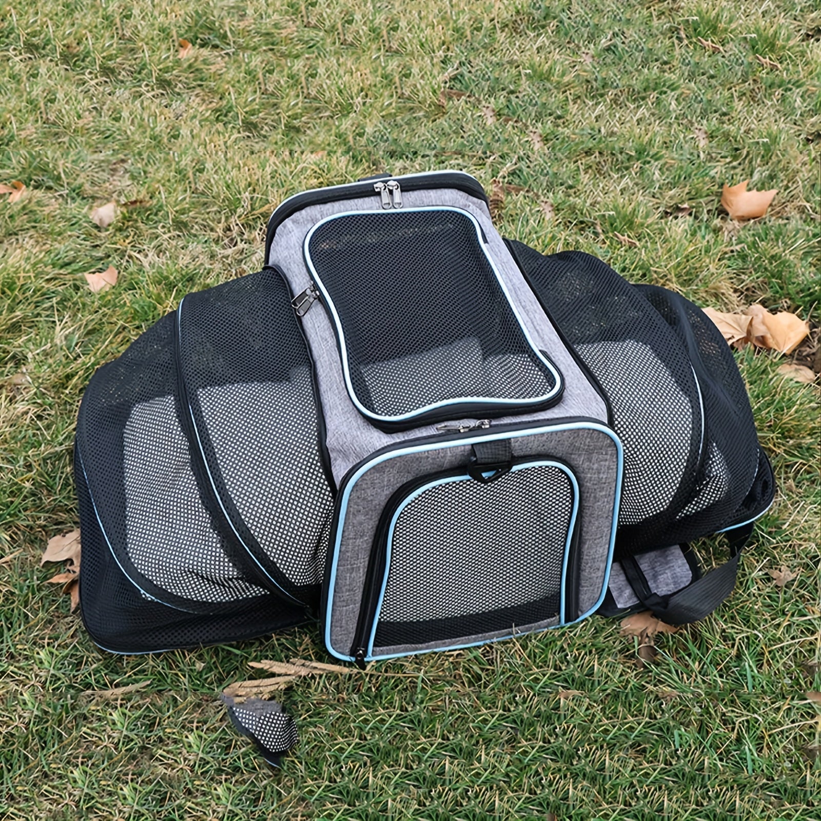 Portable Expandable Pet Carrier For Cats And Small Dogs