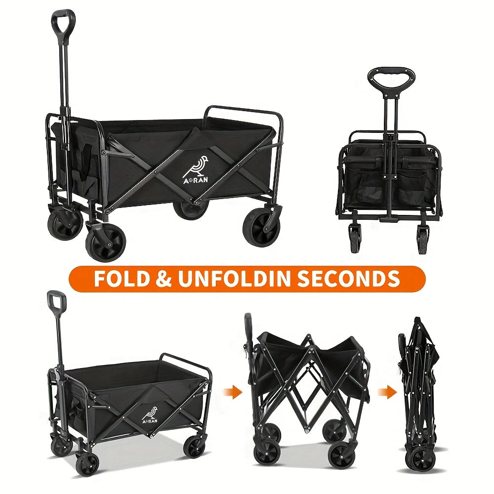 Track And Field Equipment Transport Vehicle, with Adjustable Height And 360° Anti-slip Tires