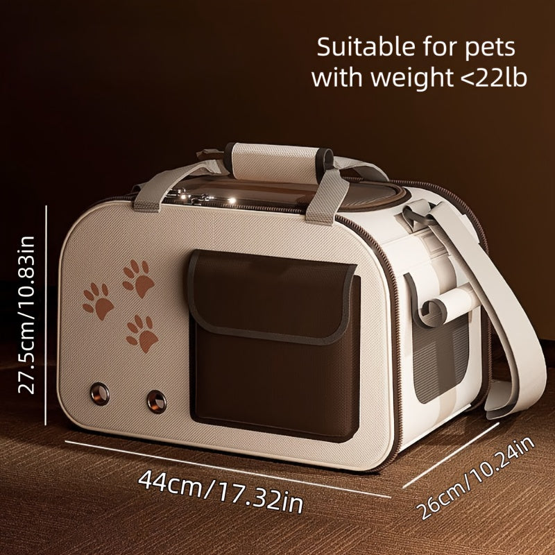 2-Style Foldable Cat Tote Bag