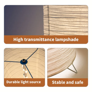 Elegant Warm-Light Floor Lamp with Remote