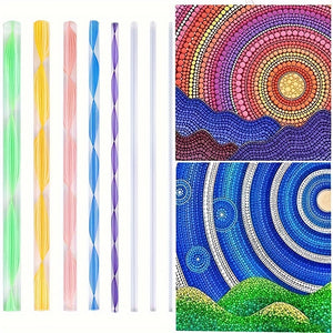 16pcs Mandala Painting Tool Set for Painted Rocks, Mandala Art and Ceramic Crafts