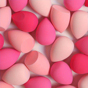 7pcs Multi-Color Makeup Sponges and Beauty Blenders, Dry and Wet Use Puffs