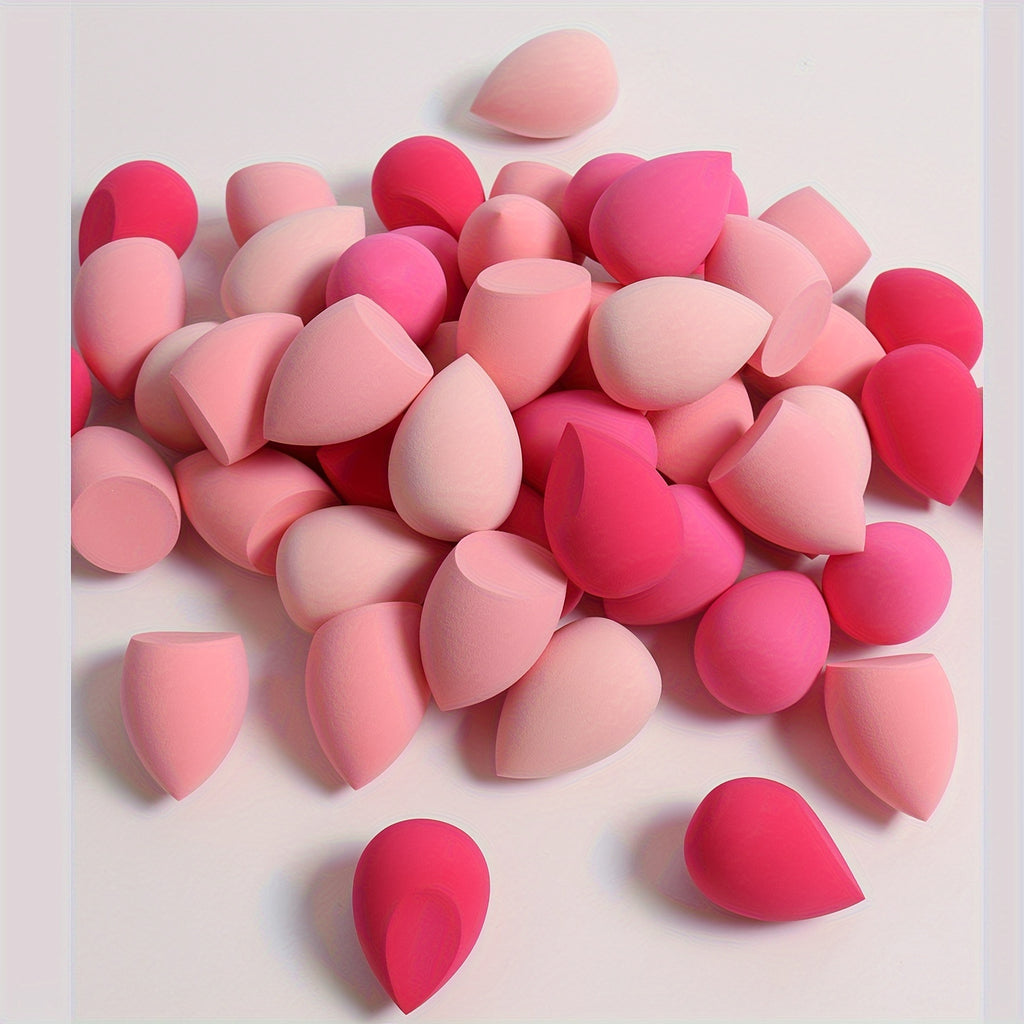 7pcs Multi-Color Makeup Sponges and Beauty Blenders, Dry and Wet Use Puffs