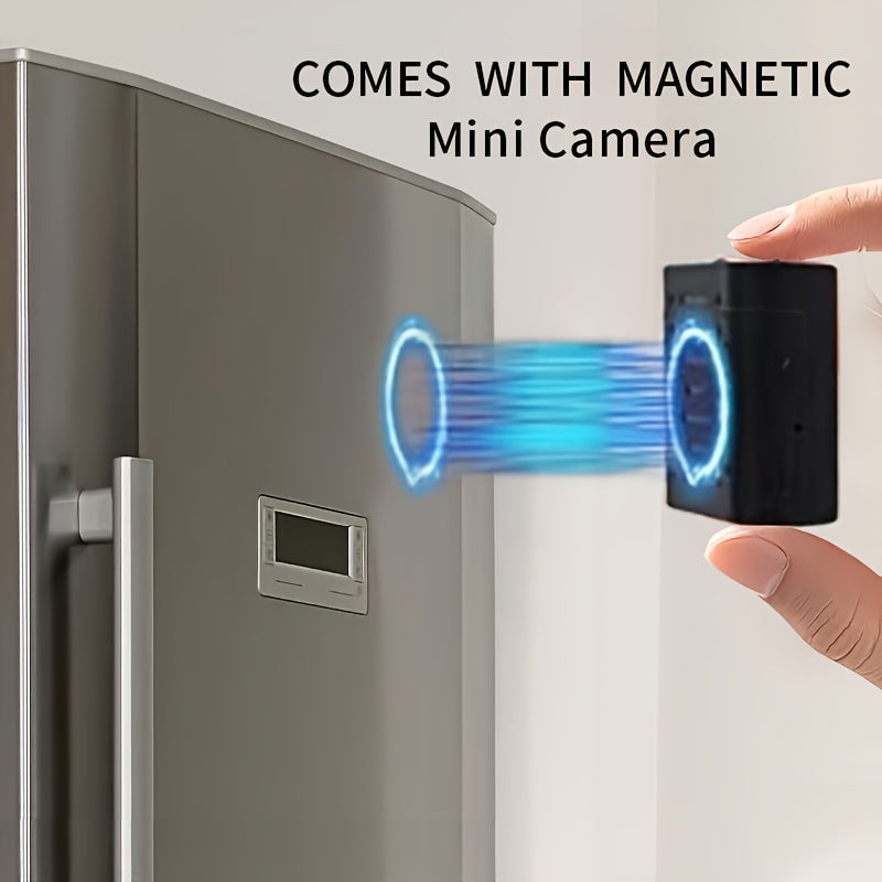 Compact And Potent HD Camera Featuring AI Detection for Security Monitoring, Equipped with Night Vision Capabilities.