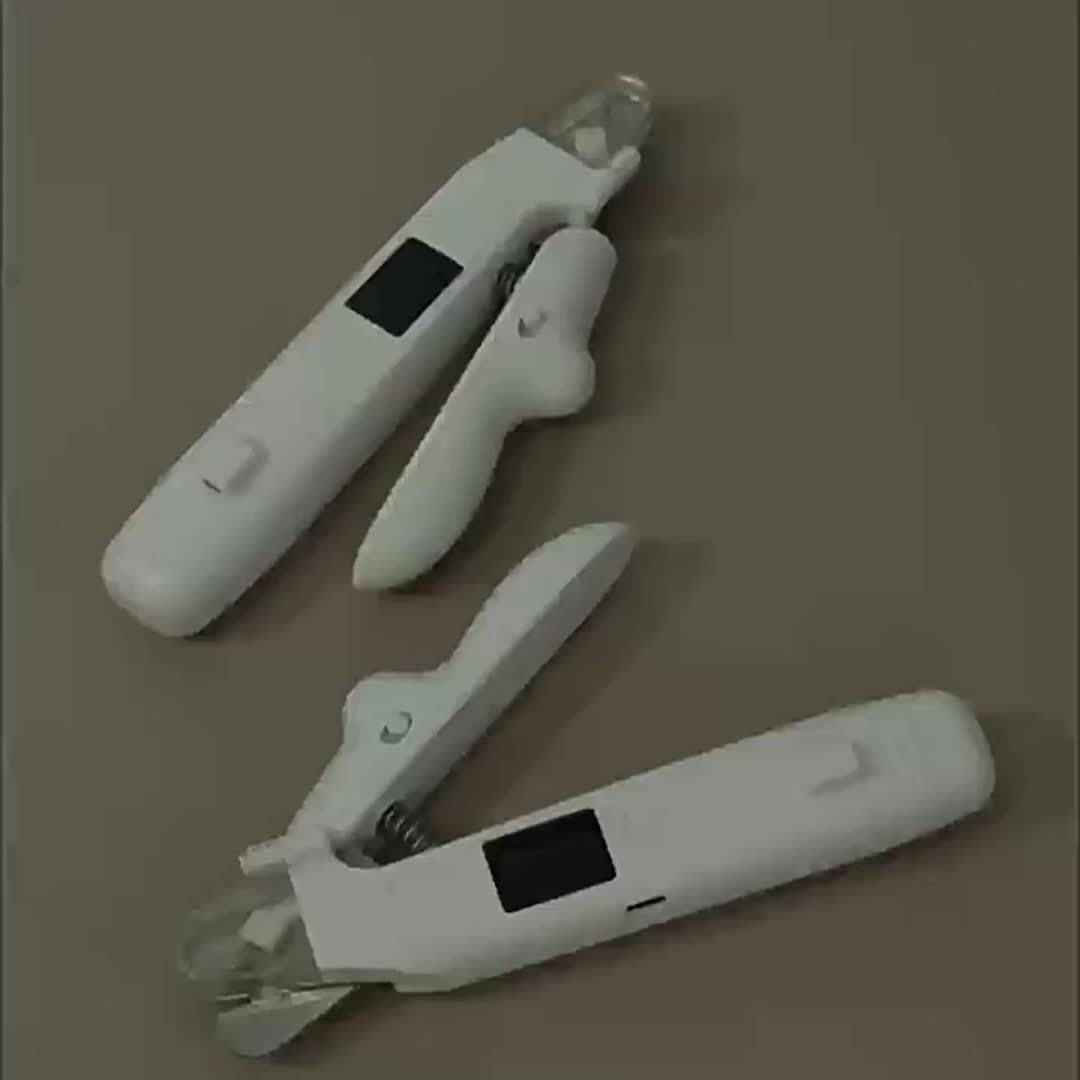 1 Pack VRAINITO Cat &amp; Dog Nail Clipper with Digital LCD Display