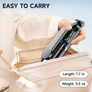 42" Selfie Stick Tripod with Fill Light Extendable Phone Tripod Stand