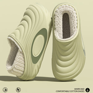 Women's & Men's Winter Slippers with EVA Sole & Plush Lining