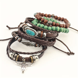 Set of 6 Stylish And Artistic Bracelets