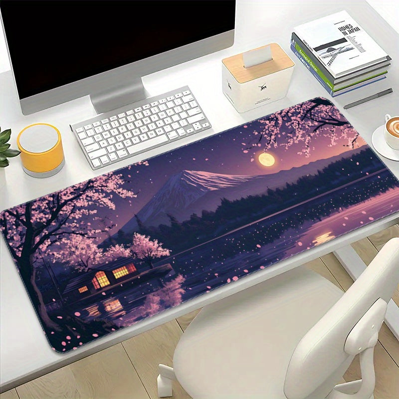 Large Extended Gaming Mouse Pad with Non-Slip Rubber Base