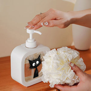Cat-Shaped Soap Dispenser with Pump