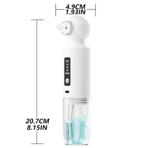 6-Head Blackhead Vacuum Extractor, USB Rechargeable Mini Pore Cleaner