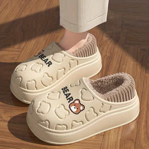 Ladies' Comfortable And Lightweight Fluffy Slippers