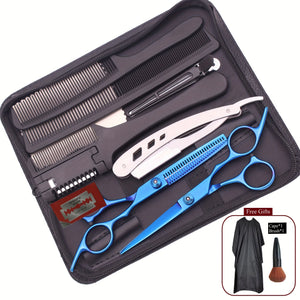 9pcs Professional Hair Scissors Set