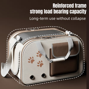 Breathable Cat Carrier, 2 Styles Available, Durable Nylon Travel Bag