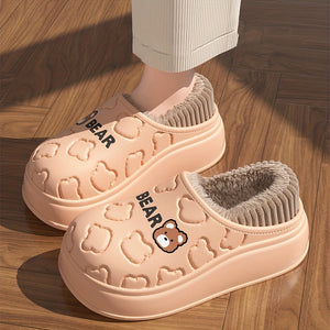 Ladies' Comfortable And Lightweight Fluffy Slippers