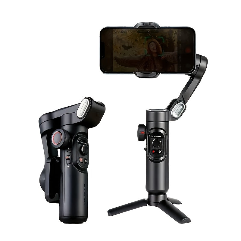 AOCHUAN XE 3-Axis Handheld Gimbal Stabilizer with Foldable Design