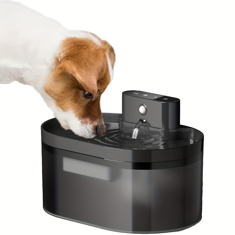 74oz/2.2L Wireless Cat Dispenser: Pet water dispenser, battery operated