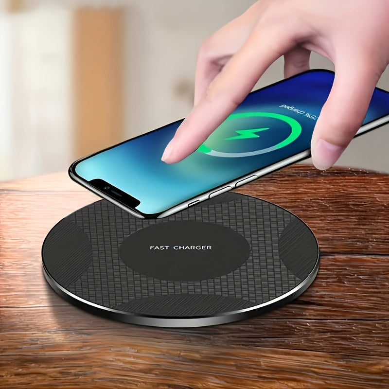 10W Fast Wireless Charger, Compatible with iPhone & Samsung