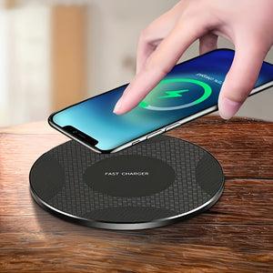 10W Fast Wireless Charger, Compatible with iPhone & Samsung