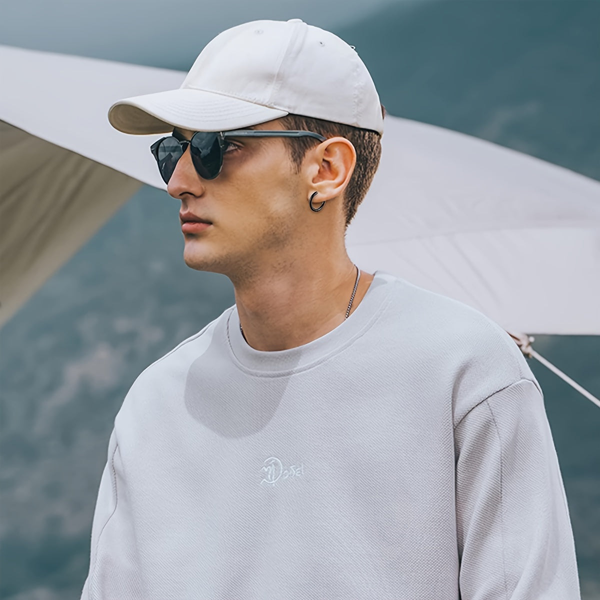 10 pcs/set classic 304 stainless steel ear clips, non perforated ear clip set, suitable for both men and women