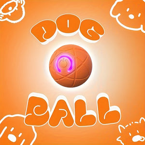 Interactive Bouncing Dog Toy Ball with Gravity-Activated Motion & Automatic Bouncing
