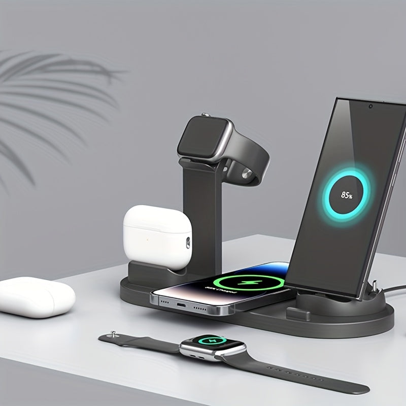 Fast Wireless Charger Station Dock Wireless Charging Stand High-Speed Charge