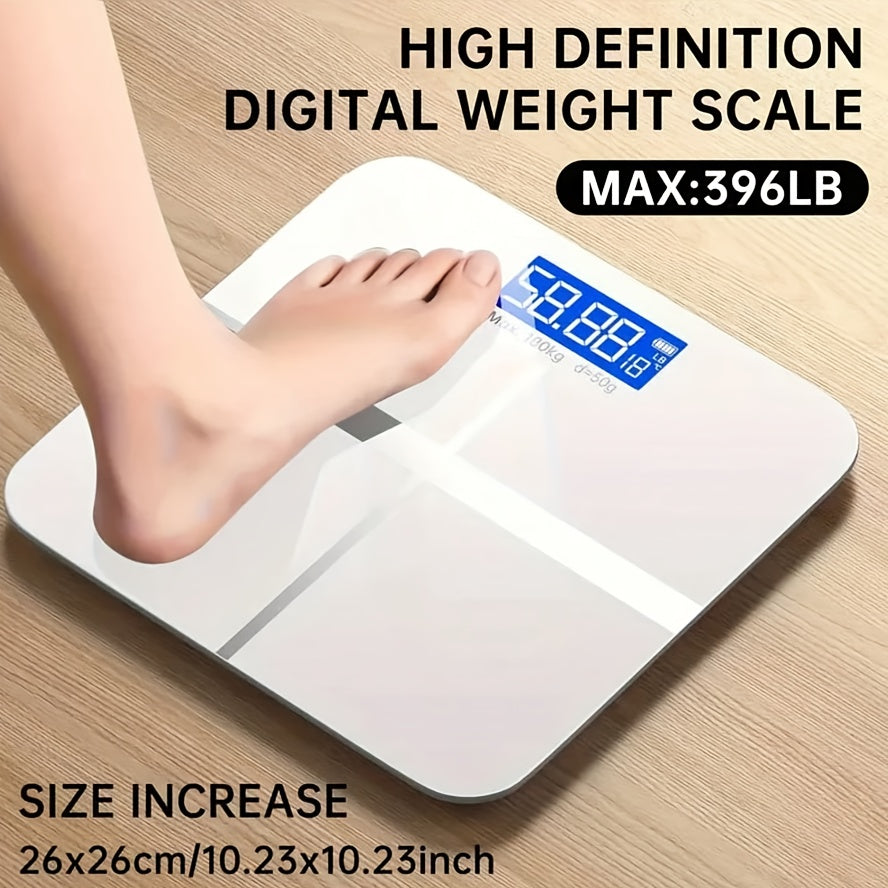 High Precision Digital Bathroom Scale | 396 Pound Capacity