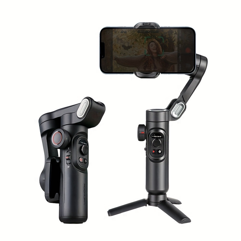 AOCHUAN XE 3-Axis Handheld Gimbal Stabilizer with Foldable Design