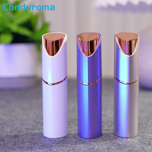 Facial Rechargeable electric shaver and razor for Women