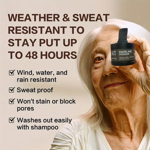 Hairline Concealer Powder - Instant Coverage, Natural Finish