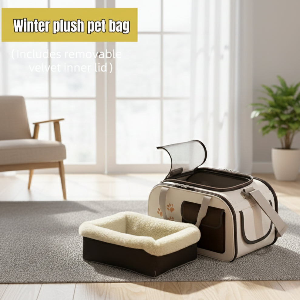 Breathable Cat Carrier, 2 Styles Available, Durable Nylon Travel Bag