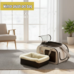 Breathable Cat Carrier, 2 Styles Available, Durable Nylon Travel Bag