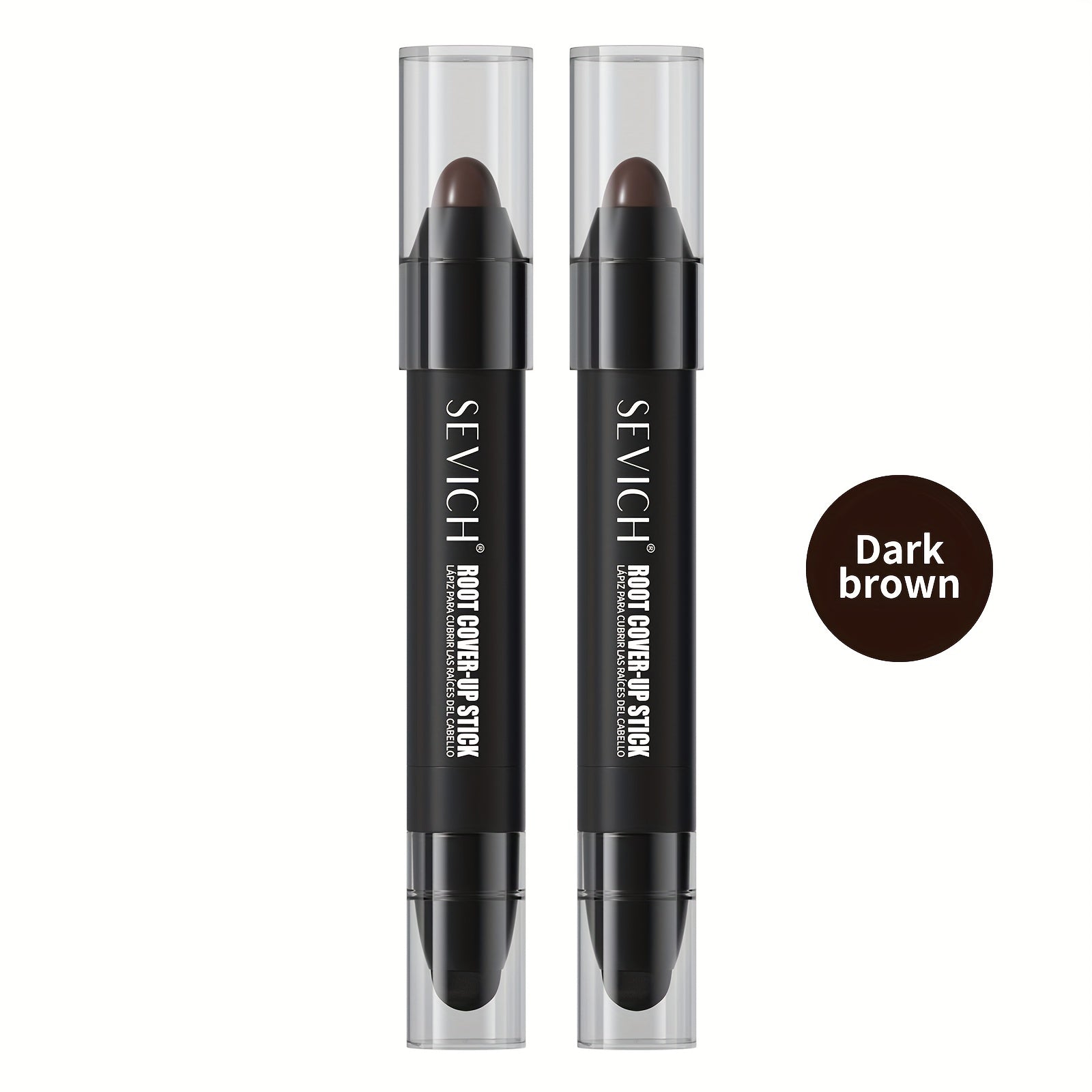 Set of 2 Sevich Men'S Beard And Hair Dye Sticks, Designed for Long-Lasting Use.