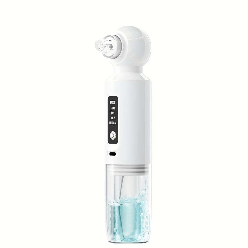 6-Head Blackhead Vacuum Extractor, USB Rechargeable Mini Pore Cleaner
