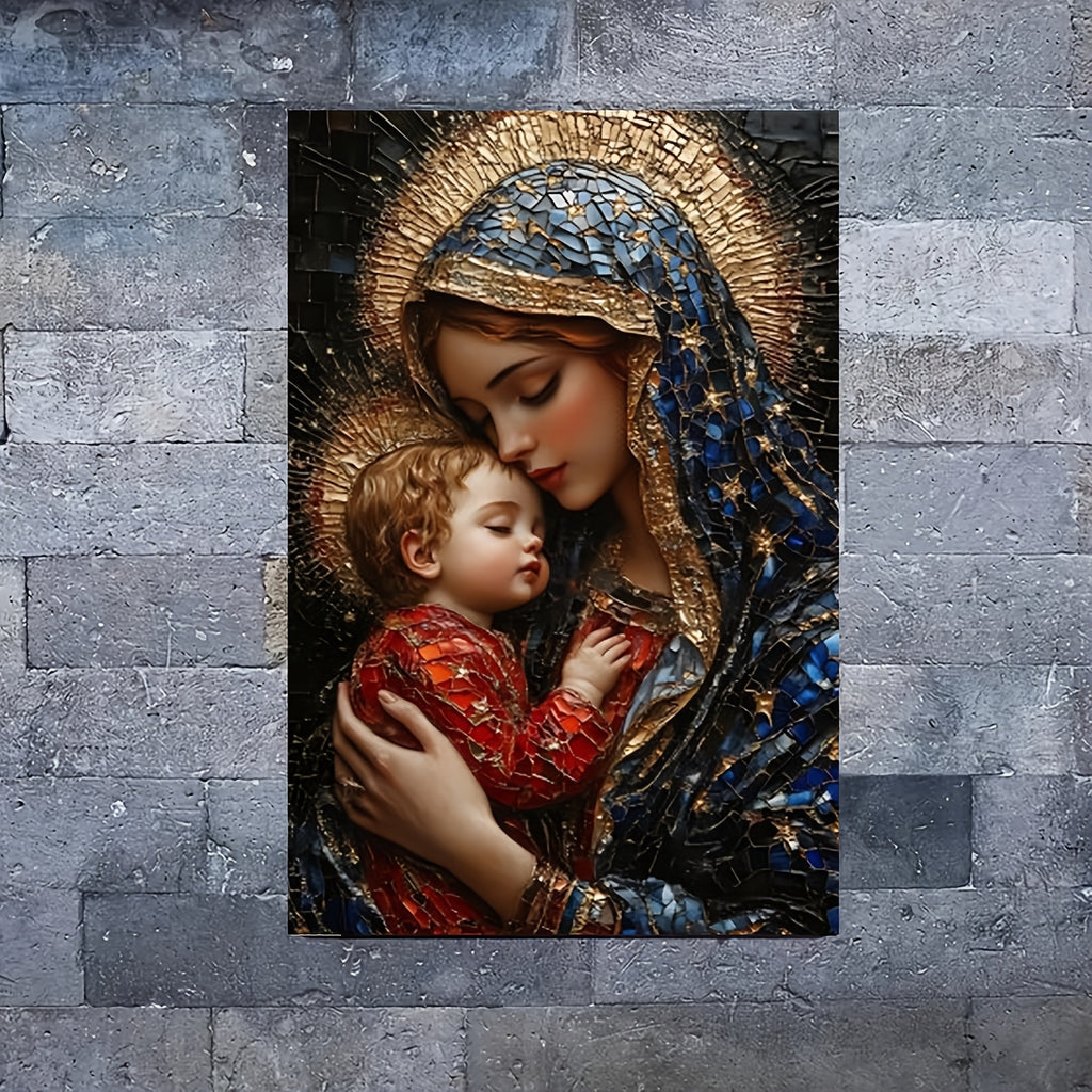 Frameless,  3 Poster Canvas Poster Bedroom Decor Landscape Perfect for Room Decor