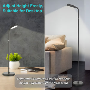 Wireless Floor Lamp, Portable Rechargeable Reading Light