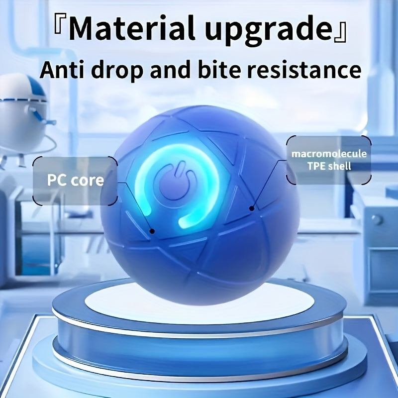 Interactive Bouncing Dog Toy Ball with Gravity-Activated Motion & Automatic Bouncing