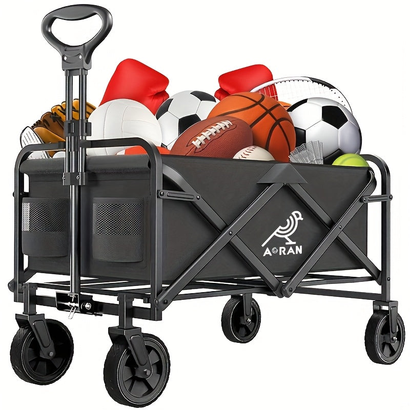 Track And Field Equipment Transport Vehicle, with Adjustable Height And 360° Anti-slip Tires