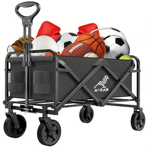 Track And Field Equipment Transport Vehicle, with Adjustable Height And 360° Anti-slip Tires