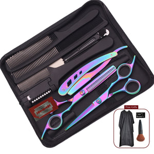 9pcs Professional Hair Scissors Set