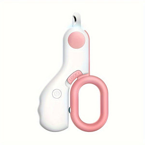1pc Cat & Rabbit Nail Clipper with LED Light