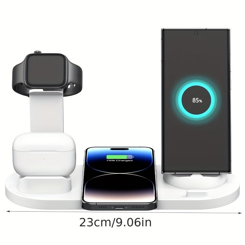 Fast Wireless Charger Station Dock Wireless Charging Stand High-Speed Charge