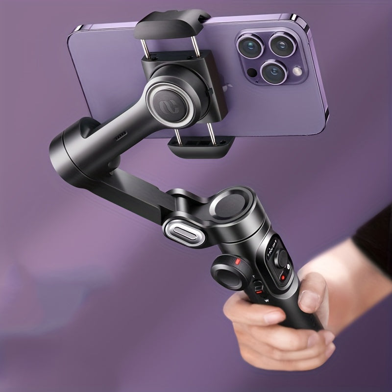 AOCHUAN XE 3-Axis Handheld Gimbal Stabilizer with Foldable Design