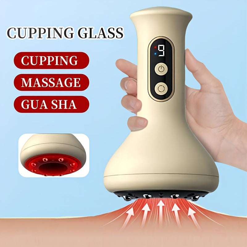 Electric Gua Sha Devices, Electric Massagers, And Smart Gua Sha Instruments Feature 9 Levels of Temperature Adjustment And 9 Modes