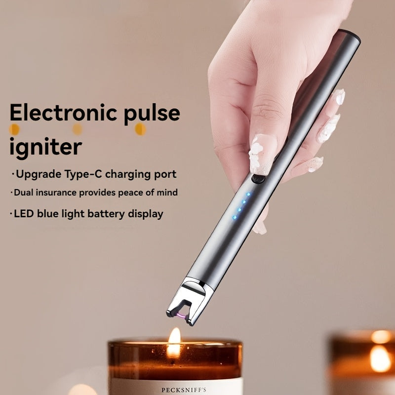 USB Rechargeable Arc Lighter, Flameless Compact Kitchen Tool
